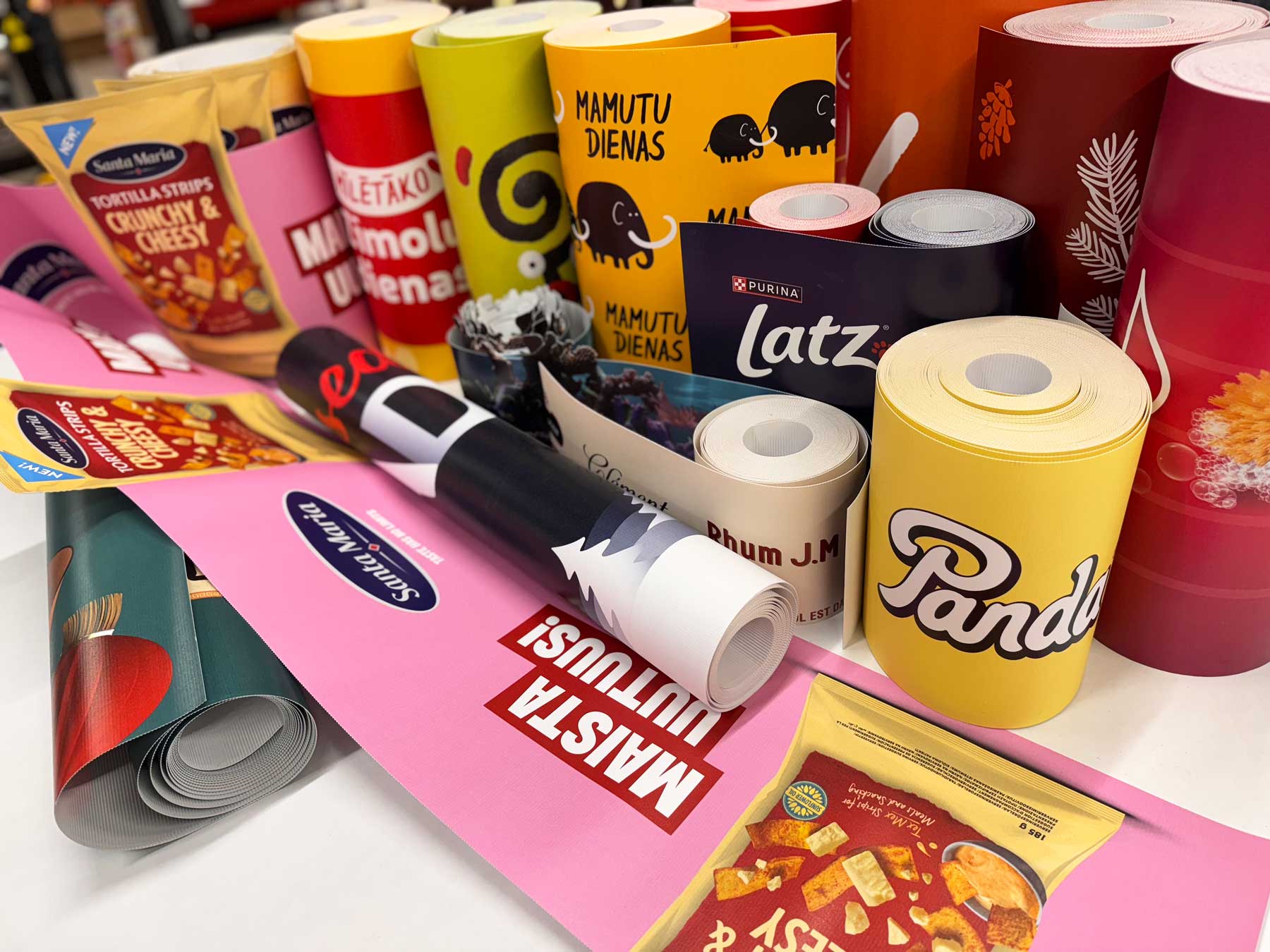 Cardboard pallet skirts and wraps